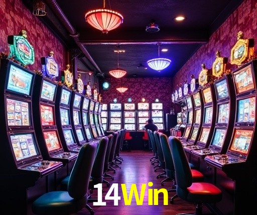Interface moderna da plataforma 14Win
